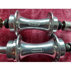 MAVIC 500 RD Nabensatz vorn/hinten Vintage Rennrad 36L 34,7x100