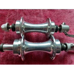 MAVIC 500 RD vintage hub set front/rear 36H French thread 34.7x100