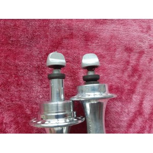 MAVIC 500 RD vintage hub set front/rear 36H French thread 34.7x100