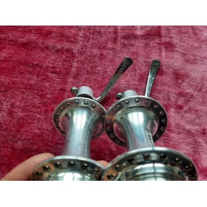 MAVIC 500 RD vintage hub set front/rear 36H French thread 34.7x100