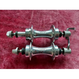 MAVIC 500 RD vintage hub set front/rear 36H French thread 34.7x100