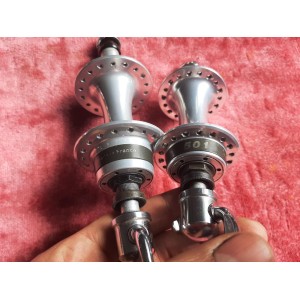 MAVIC 501 vintage hub set front and rear 36H BSA thread 1.37x24
