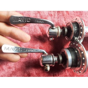Mozzo anteriore MAVIC 501 vista laterale – vintage 36F