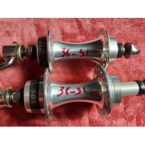 MAVIC 501 Nabensatz vorne/hinten Vintage Rennrad 36L 1.37x24