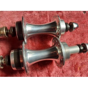 Paire de moyeux MAVIC 501 avant/arrière vintage bike 36H 1.37x24 MM31