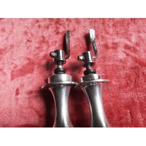 Pair of MAVIC 500 550 front/rear vintage hubs 36H French thread 34.7x100