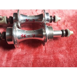 Paire de moyeux MAVIC 500 RD avant/arrière vintage bike 36H 34.7x100 MM7