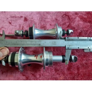 Final close up of the central alloy hub body finish and condition