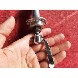 Opposite side axle spacing measurement of 34.7x100mm hub