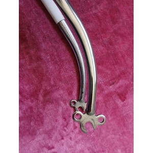 Fourche 169mm en acier pour cadre de velo 25×100 700/650
