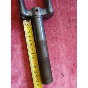 Garfo aço 148mm detalhe dos drops (ganchos)