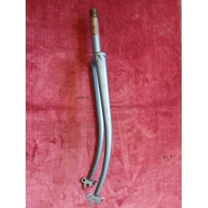 Steel 700c bicycle fork 136mm steerer 25x100mm 725g