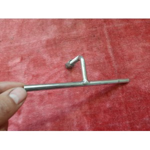 Portabultos delantero bicicleta touring Routens Charrel detalle soldaduras acero