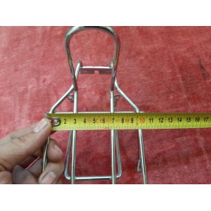 Porte sacoche paquet avant vélo ancienne randonneuse Routens Charrel PBS10