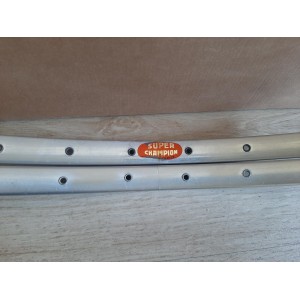 2× Jantes SUPER CHAMPION 700c RANDONNEUR jantes à pneus 36S Eroica 🇫🇷 JA19