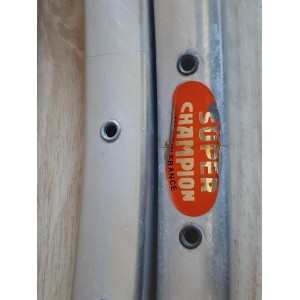 2× Jantes SUPER CHAMPION 700c RANDONNEUR jantes à pneus 36S Eroica 🇫🇷 JA19