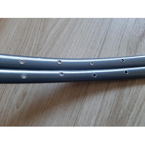 2 MAVIC G40 700c 36H dark grey clincher rims vintage bike