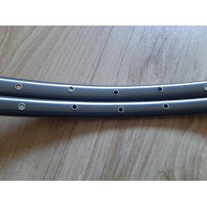2 MAVIC G40 700c 36H dark grey clincher rims vintage bike