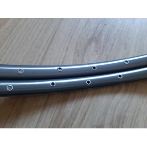 2 × Jantes MAVIC G40 GRIS FONCE 700c 36S jantes à pneus ancien velo JA20