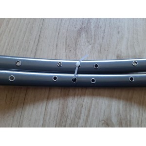 2 MAVIC G40 700c 36H dark grey clincher rims vintage bike