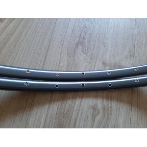 2 × Jantes MAVIC G40 GRIS FONCE 700c 36S jantes à pneus ancien velo JA20