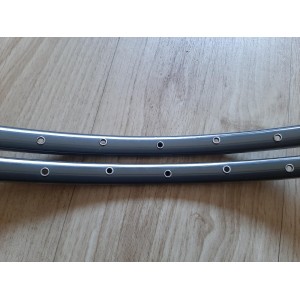 2 MAVIC G40 700c 36H dark grey clincher rims vintage bike