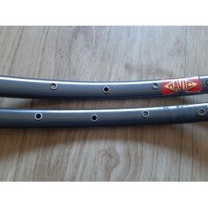 2 × Jantes MAVIC G40 GRIS FONCE 700c 36S jantes à pneus ancien velo JA20