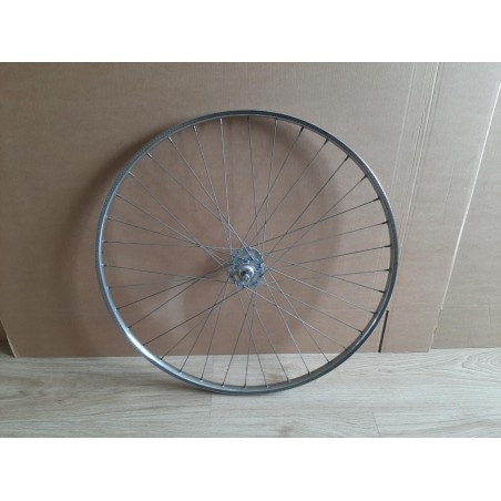 Roue avant RIGIDA ACIER 700C moyeu NEW STAR randonneuse PEUGEOT RO20