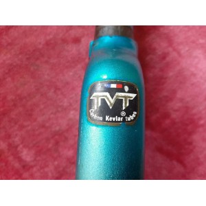 Fourche TVT  169mm en CARBONE KEVLAR pour cadre de velo 700C 26.4 410g 25.4 100mm  FO1