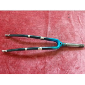 TVT fork  169mm in carbon Kevlar for a 700C bicycle frame 26.4 410g 25.4 100mm