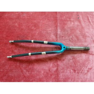 Fourche TVT  169mm en CARBONE KEVLAR pour cadre de velo 700C 26.4 410g 25.4 100mm  FO1