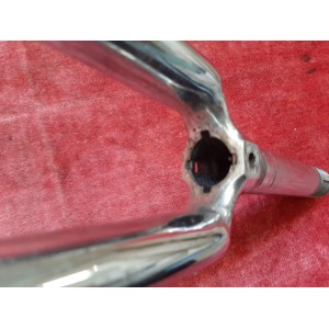 Fourche Pinarello acier 715g vue de profil