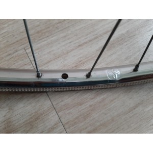 Vorderrad SAMIR SAMINOX STAHL 700C PELISSIER Nabe Tourenrad