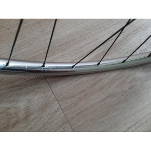 Vorderrad SAMIR SAMINOX STAHL 700C PELISSIER Nabe Tourenrad