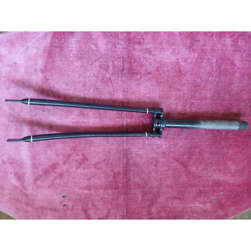 Fourche 222mm en acier pour cadre de velo 25×100 700 environ1930 D8