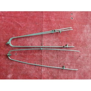 3 Mudguard Stays + Stay Bolts Vintage Steel Front Rear 700c Town Bike