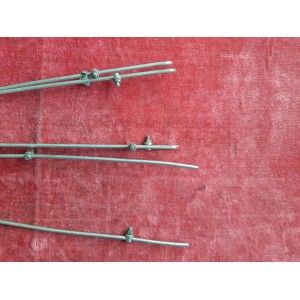 Juego de varillas y abrazadera para guardabarros delantero y trasero 700 mm