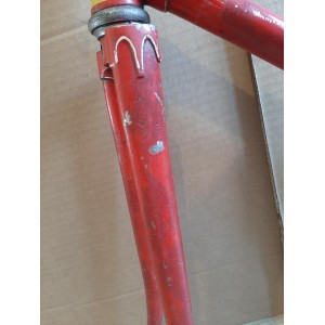 Raccords de direction et tubes en acier cadre vintage 1930