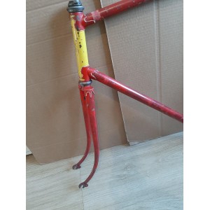 Bottom bracket area and vintage steel chainstays