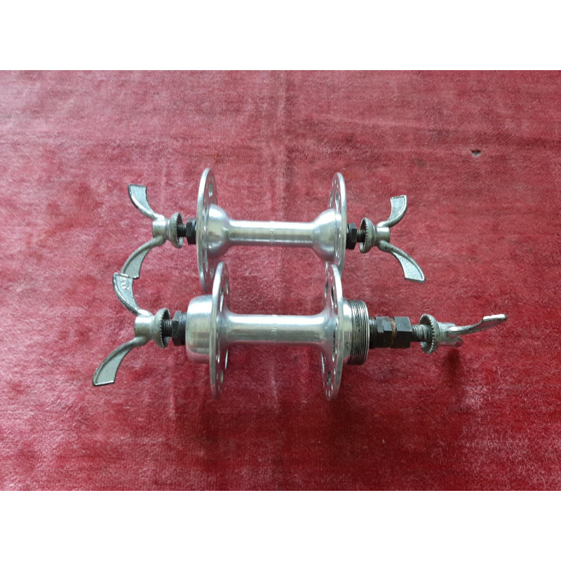 NORMANDY High Flange Hubs 36H Touring Solid Axle vintage