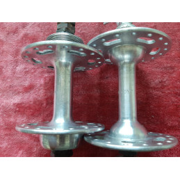 Moyeux NORMANDY grand flasque 36T RANDONNEUSE Axe Plein vintage bike D7