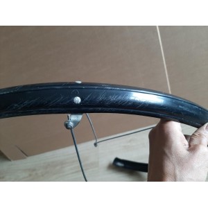 Vintage CHAMPION DU MONDE 700c touring bike mudguards Mercier Gitane