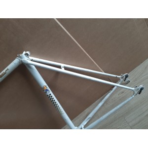 Número de serie grabado bajo la caja de pedalier