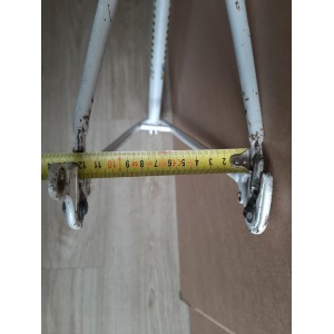 Peugeot PY10 Rahmen und Gabel Gesamtansicht links
