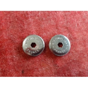 STRONGLIGHT 23mm steel crank dust cap vintage bicycle