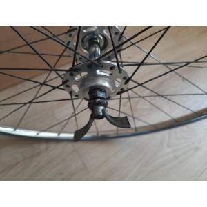 SAMIR SAMINOX 700C steel REAR wheel with NEW STAR hub 120mm  touring bike