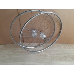 2-wheel Samir Saminox steel 700C Excelto super competition touring bicycle 122.6mm