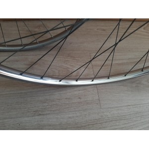 2 Roues SAMIR SAMINOX ACIER 700C EXCELTO super compétition randonneuse 122.6mm PEUGEOT RO25