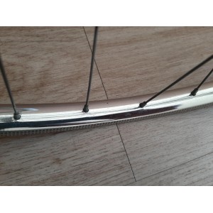 2-wheel Samir Saminox steel 700C Excelto super competition touring bicycle 122.6mm