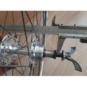 2 Roues SAMIR SAMINOX ACIER 700C EXCELTO super compétition randonneuse 122.6mm PEUGEOT RO25